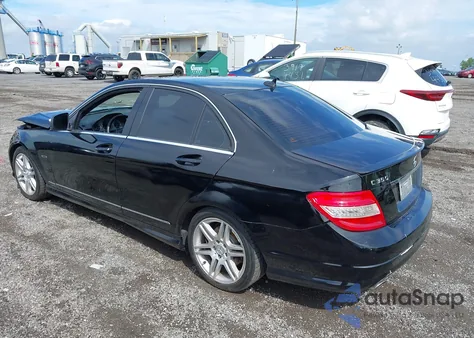 2008 Mercedes-Benz C 350 Sport from USA, damaged, VIN WDDGF56X58F179519